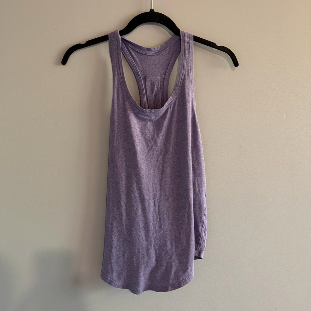 lululemon athletica Love Tank Pleated Heathered Lavender Dusk